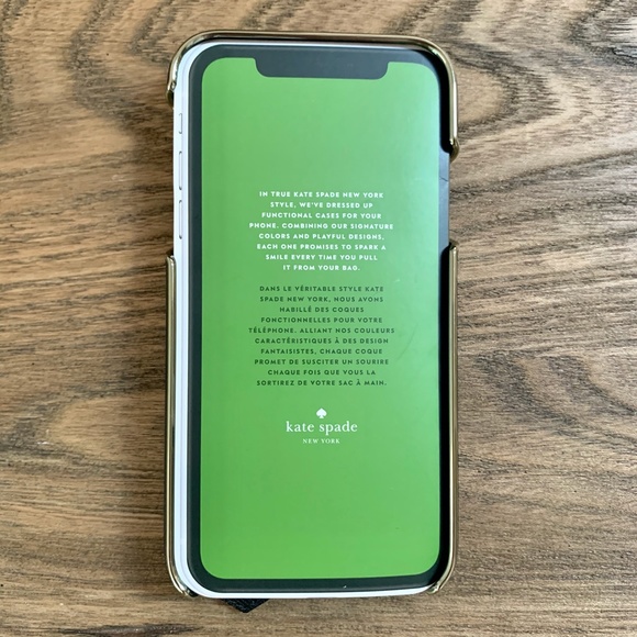 BNIB Kate Spade Wrap Strap Saffiano Case iPhone XR - Picture 13 of 13